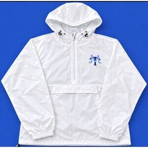 MTSU Blue Raiders Windbreaker Jacket Hooded Pullover Men’s XL